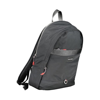 Tommy Hilfiger Black Polyester Backpack