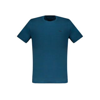 Harmont & Blaine Blue Cotton T-Shirt