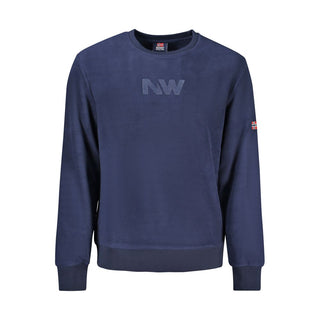 Norway 1963 Blue Polyester Men Sweater