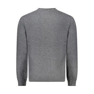 North Sails Gray Wool Mens Sweater