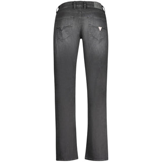 Guess Jeans Black Cotton Men Jeans