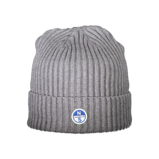 North Sails Gray Cotton Men Cap