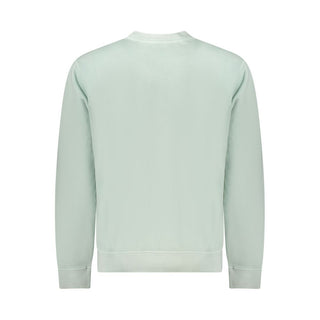 Hugo Boss Green Cotton Men Sweater