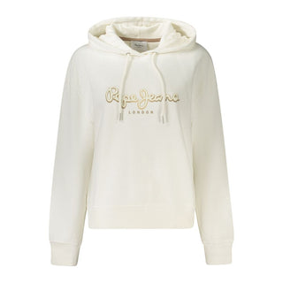 Pepe Jeans White Cotton Women Sweater