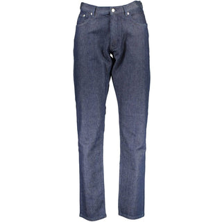 Gant Blue Cotton Men Jeans