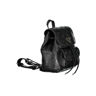 Guess Jeans Black Polyethylene Backpack