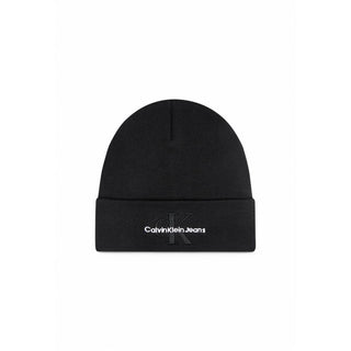 Calvin Klein Jeans Black Organic Cotton Caps Baseball Hat