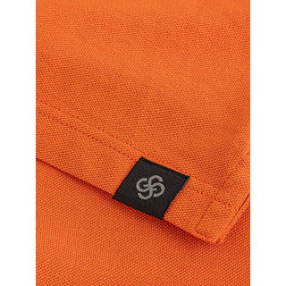 Gran Sasso Elegant Orange Cotton Polo for Men