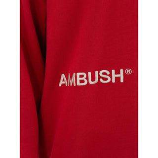 Ambush Elevated Red Cotton Sweater