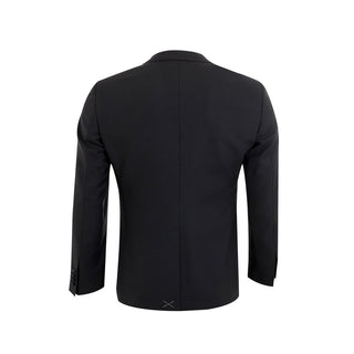 Dolce & Gabbana Elegant Black Wool Men's Suit