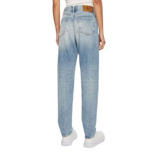 Calvin Klein Jeans Light Blue Cotton Jeans & Pant