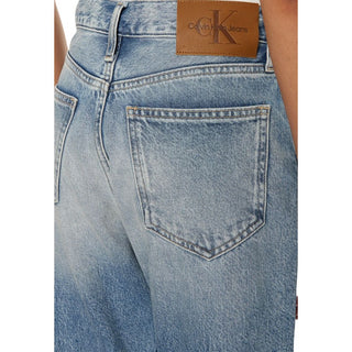 Calvin Klein Jeans Light Blue Cotton Jeans & Pant