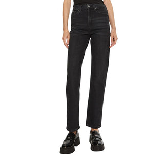 Calvin Klein Jeans Black Cotton Jeans & Pant