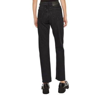 Calvin Klein Jeans Black Cotton Jeans & Pant