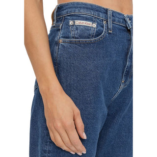 Calvin Klein Jeans Blue Cotton Jeans & Pant