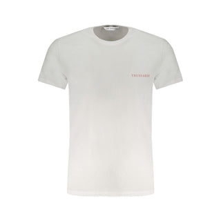 Trussardi White Cotton T-Shirt