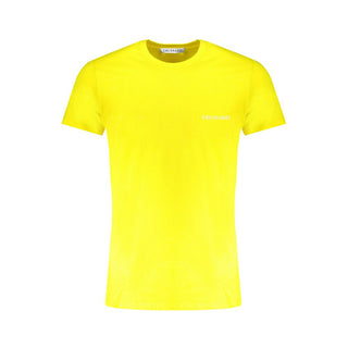 Trussardi Yellow Cotton T-Shirt