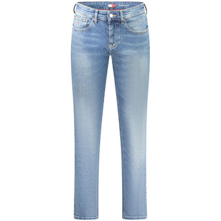 Tommy Hilfiger Blue Cotton Men Jeans