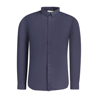 Calvin Klein Blue Cotton Men Shirt