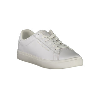 Tommy Hilfiger White Polyethylene Women Sneaker