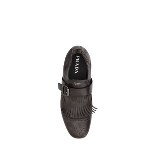 Prada Monks Lace-Up Shoes