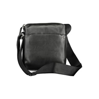 Calvin Klein Black Polyester Men Shoulder Bag