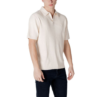 Calvin Klein Jeans Cream Cotton Sweater