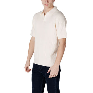 Calvin Klein Jeans Cream Cotton Sweater