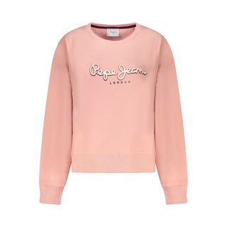 Pepe Jeans Pink Cotton Women Sweater