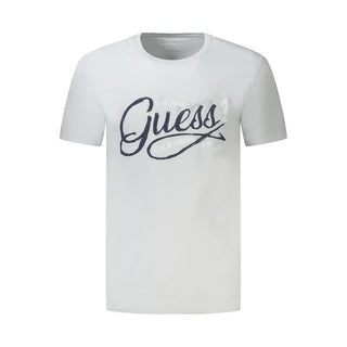 Guess Jeans Gray Cotton Men TShirt