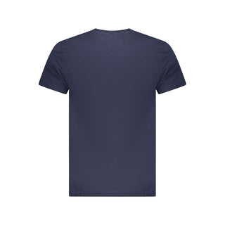 Tommy Hilfiger Blue Cotton Men T-Shirt