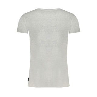 Gaudi Gray Cotton T-Shirt