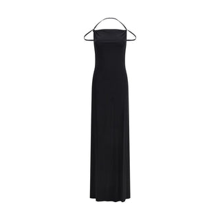 Marine Serre Long Dress with neckline on the back