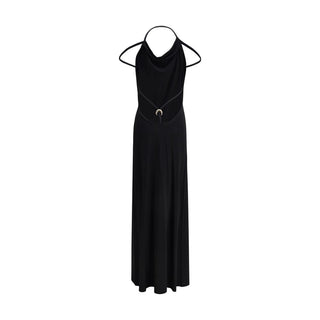 Marine Serre Long Dress with neckline on the back