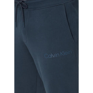 Calvin Klein Jeans Blue Cotton Joggers (Workout Pants)