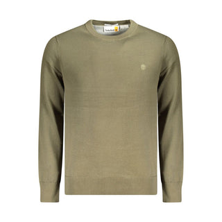 Timberland Green Cotton Men Sweater