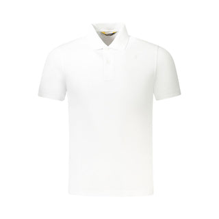 K-WAY White Cotton Men Polo Shirt