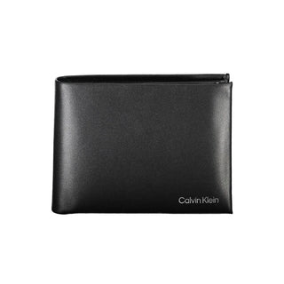 Calvin Klein Black Leather Men Wallet