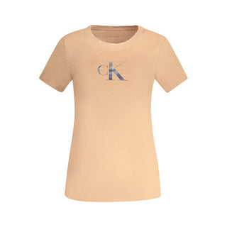 Calvin Klein Pink Cotton Women TShirt