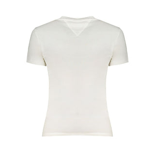 Tommy Hilfiger White Cotton Tops & T-Shirt