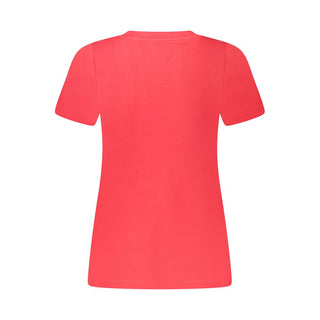 Pepe Jeans Red Cotton Women T-Shirt