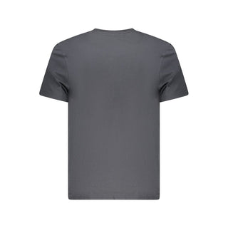 Lee Black Cotton Men T-Shirt