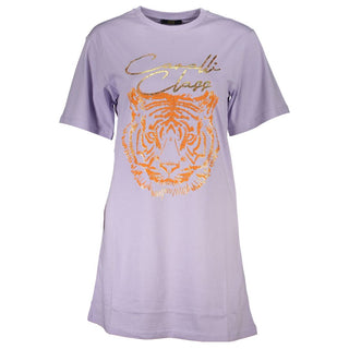 Cavalli Class Purple Cotton Women Top