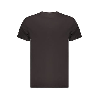 Tommy Hilfiger Black Cotton Men T-Shirt