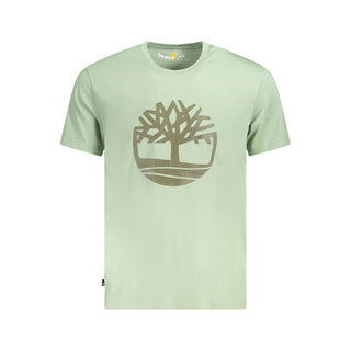 Timberland Green Cotton Men TShirt