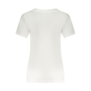 Calvin Klein White Cotton Women T-Shirt