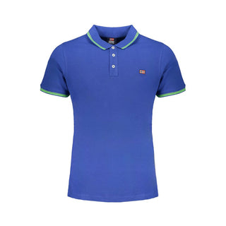 Norway 1963 Blue Cotton Polo Shirt