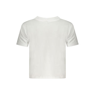 Calvin Klein White Cotton Women T-Shirt