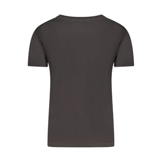 Calvin Klein Black Cotton Women T-Shirt