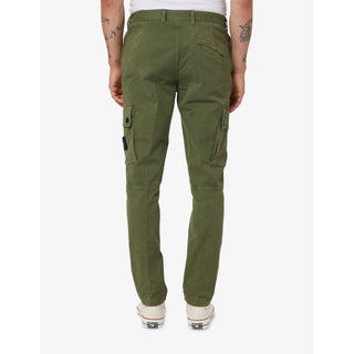 Stone Island Green Cotton Jeans & Pant